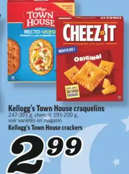 Marché Richelieu TOWN HOUSE CRAQUELINS KELLOGG'S |KELLOGG'S TOWN HOUSE CRACKERS offer