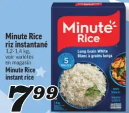 Marché Richelieu RIZ INSTANTANÉ MINUTE RICE | MINUTE RICE INSTANT RICE offer
