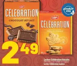 Marché Richelieu CÉLÉBRATION BISCUITS LECLERC | LECLERC CÉLÉBRATION COOKIES offer