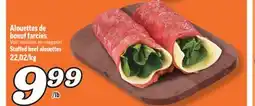 Marché Richelieu ALOUETTES DE BOEUF FARCIES | STUFFED BEEF ALOUETTES offer
