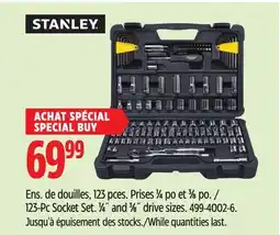 Canadian Tire Stanley 123-Pc Socket Set offer