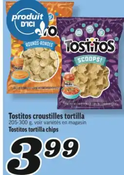 Marché Richelieu CROUSTILLES TORTILLA TOSTITOS | TOSTITOS TORTILLA CHIPS offer