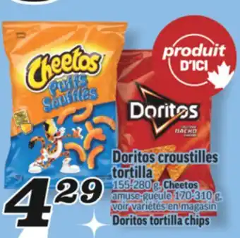 Marché Richelieu Doritos croustilles tortilla | Doritos tortilla chips offer