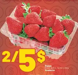 Marché Richelieu FRAISES | STRAWBERRIES offer