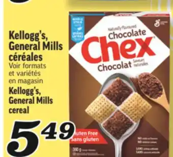Marché Richelieu Kellogg's, General Mills céréales | Kellogg's, General Mills cereal offer