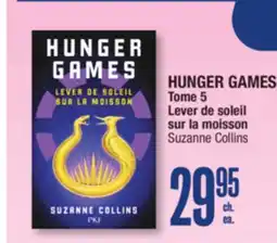Jean Coutu HUNGER GAMES Tome 5 Lever de soleil sur la moisson Suzanne Collins offer
