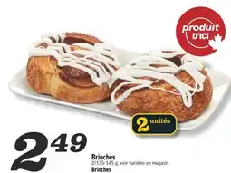 Marché Richelieu BRIOCHES | BRIOCHES offer