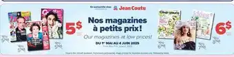 Jean Coutu Nos magazines offer