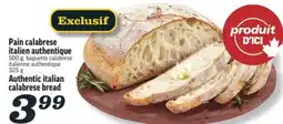 Marché Richelieu Pain calabrese italien authentique | Authentic italian calabrese bread offer