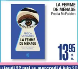 Jean Coutu LA FEMME DE MÉNAGE Freida McFadden offer