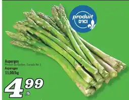 Marché Richelieu Asperges | Asparagus offer