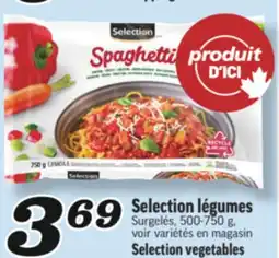 Marché Richelieu LÉGUMES SELECTION | SELECTION VEGETABLES offer