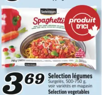 Marché Richelieu LÉGUMES SELECTION | SELECTION VEGETABLES offer