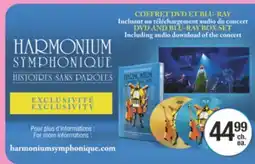 Jean Coutu COFFRET DVD ET BLU-RAY Harmonium offer