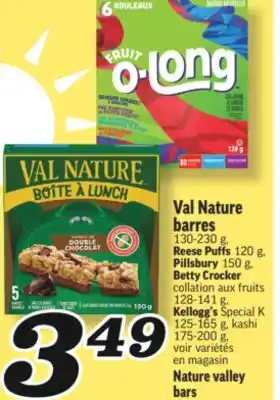 Marché Richelieu VAL NATURE BARRES | NATURE VALLEY BARS offer