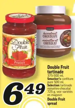 Marché Richelieu TARTINADE DOUBLE FRUIT | DOUBLE FRUIT SPREAD offer