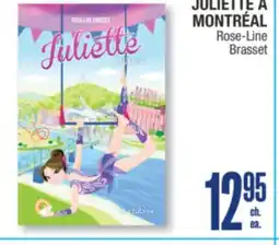 Jean Coutu JULIETTE À MONTRÉAL Rose-Line Brasset offer