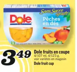 Marché Richelieu FRUITS EN COUPE DOLE | DOLE FRUIT CUP offer
