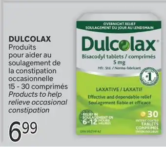Brunet DULCOLAX Produits pour aider au soulagement de la constipation occasionnelle offer