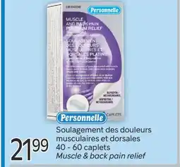 Brunet Personnelle Soulagement des douleurs musculaires et dorsales offer