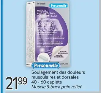 Brunet Personnelle Soulagement des douleurs musculaires et dorsales offer