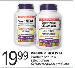 Brunet WEBBER, HOLISTA Selected natural products offer