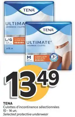 Brunet TENA Culottes d'incontinence sélectionnées offer