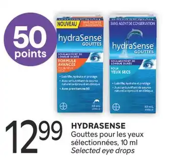 Brunet HYDRASENSE Gouttes pour les yeux sélectionnées offer