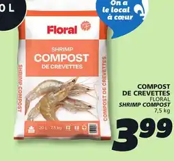 IGA FLORAL SHRIMP COMPOST offer