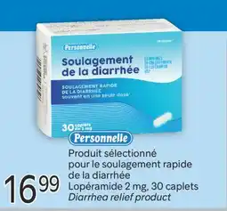 Brunet Personnelle Produit sélectionné pour le soulagement rapide de la diarrhée Lopéramide 2 mg offer