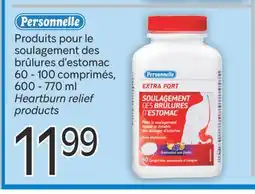 Brunet Personnelle Produits pour le soulagement des brûlures d'estomac 60 - 100 comprimés offer