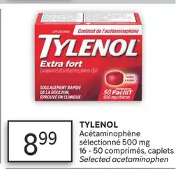 Brunet TYLENOL Acétaminophène sélectionné offer