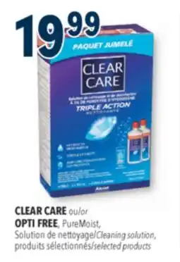 Familiprix CLEAR CARE or OPTI FREE Cleaning solution, selected products offer