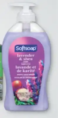 Familiprix Softsoap moisturizing hand soap lavender & shea 332ml offer
