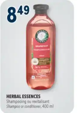 Familiprix HERBAL ESSENCES, Shampoo or conditioner offer