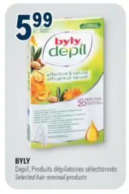Familiprix BYLY Selected hair removal products offer