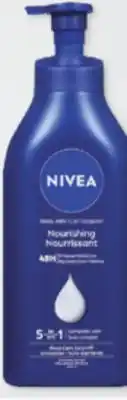 Familiprix Nivea nourishing body milk for dry to very dry skin 625ml offer