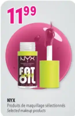 Familiprix NYX Selected makeup products offer