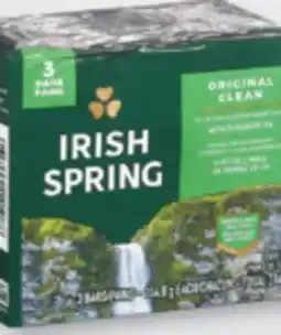 Familiprix Irish Spring bar soap Original Clean 3un offer