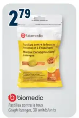 Familiprix BIOMEDIC, Cough lozenges offer