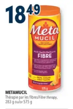 Familiprix Metamucil 3 in 1 Multihealth fiber orange flavour powder offer