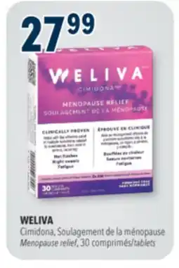 Familiprix WELIVA Menopause relief, 30 tablets offer