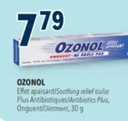 Familiprix OZONOL, Soothing relief or Antibiotics Plus, Onguent/Ointment offer