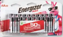 Familiprix ENERGIZER Selected batteries offer