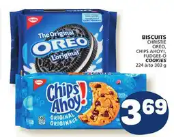 Marché Bonichoix CHRISTIE OREO, CHIPS AHOY!, FUDGEE-O COOKIES offer