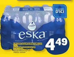 Marché Bonichoix ESKA NATURAL SPRING WATER offer