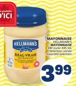 Marché Bonichoix HELLMANN'S MAYONNAISE offer