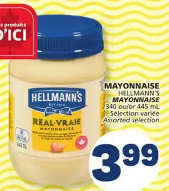 Marché Bonichoix HELLMANN'S MAYONNAISE offer