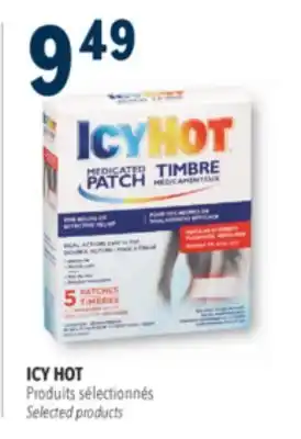 Familiprix Icy Hot regular strength medicated patch 5un offer