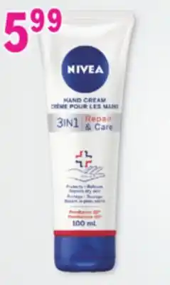 Familiprix NIVEA Selected care products offer